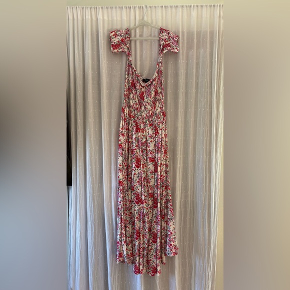 Lulu's Red and White Sundress - Picture 2 of 5